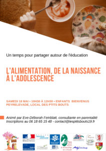 Rencontre entre parents : l'alimentation
