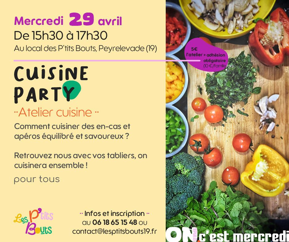 OGCM – Cuisine Party avril 2026